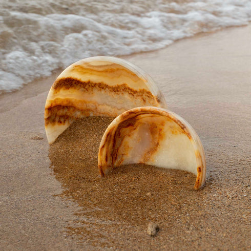 Marble Decorative Bowls | Handcrafted Premium Marble Stone - Coastal Villa Homeware